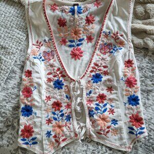 Free People in Bloom Top white S